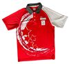 2016年ao运会YY赞助新加坡羽毛球比赛服运动短袖polo衫大赛服透气