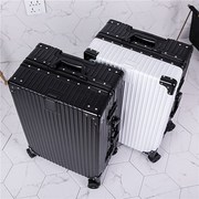 拉杆箱万向轮20寸铝框旅行行李箱女超大容量，结实耐用男密码皮箱子