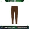 香港直邮潮奢 PT 男士 巧克力色弹力棉质裤子 CORTZAZ40FWDNU35