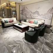 新中式实木沙发组合现代简约轻奢别墅，客厅禅意国潮中国风高端家具
