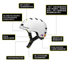 Powster公路自行车骑行头盔防撞极限户外运动装备轮滑板专业护具