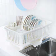 蓝致加厚塑料碗架厨房沥水碗篮滤水篮碗碟收纳架沥水架整理架碗架