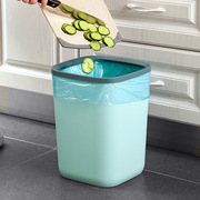 大号加厚垃圾桶家用北欧方形垃圾筒办公室，压圈纸篓客厅厨房垃圾篓