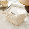 北欧ins奶油风纸巾盒摆件，家居客厅桌面高档抽纸盒茶几餐桌装饰品