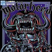 男短袖t恤潮流网红 英伦金属摇滚Motörhead乐队设计感t恤男 潮牌