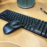 罗技无线键盘鼠标键鼠mk220套装，办公游戏笔记本电脑商务