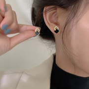纯银耳钉2022年潮时尚耳环，女夏2021小气质，名媛网红高级感耳饰