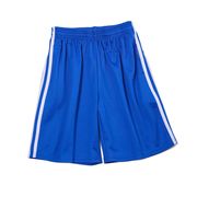 校裤宝蓝色两条杠五分短裤，高中生男女夏季初中生，小学生校服短裤子