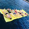 水上魔毯漂浮垫游泳浮床儿童浮排浮台成人，游泳池派对网红泡沫浮板