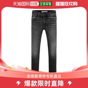 香港直邮潮奢 Calvin Klein Jeans 男童光亮黑色紧身裤童装