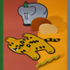鼠标垫原创动物乐园卡通，文艺可爱日韩游戏防滑pvc材质萨刻