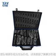 黑色170件套蓝色铁盒装氮化麻花钻套装1mm到10mm金属钻头轧制黑钻