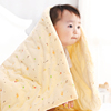 婴儿纯棉盖毯宝宝手工棉花加厚盖被新生儿抱毯子午睡小被子秋冬