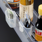 日本进口酱料包收纳盒，冷藏冰箱侧门壁挂置物盒，调料包迷你杂物盒