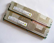 三星原厂 8G 2RX4 PC2-5300F DDR2 667 FBD ECC 服务器内存条带壳