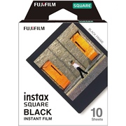 富士Instax 一次成像拍立得相纸 SQUARE sq方形相纸 黑边10张
