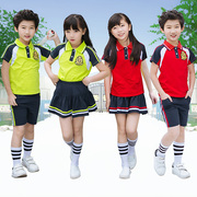 幼儿园园服服装小学，夏季校服毕业照班儿童，学院英伦风运动套装