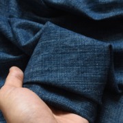 意大利进口微厚柔软水洗牛仔布料高定设计师做外套裤子高质放心买