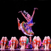 小荷风采儿童演出服苗妹妹，中国风苗族少数民族，舞蹈服装六一表演服