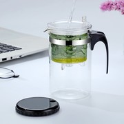 飘逸杯大容量耐热玻璃泡茶壶沏茶道花茶壶玲珑杯套装茶具定制LOGO