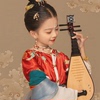 汉服古风拍照道具琵琶乐器中国风儿童演出仿真琴影楼古装拍摄摆件