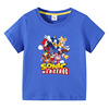 Sonic索尼克超音鼠短袖儿童夏装上衣童装半袖男童纯棉T恤7岁9