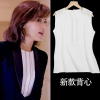 雪纺吊带背心女西装内搭外穿宽松大码显瘦小衫，打底性感上衣春夏季