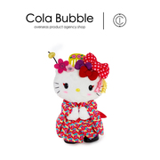 美国hellokitty正版限量红色和服凯蒂猫kt猫公仔玩偶娃娃毛绒玩具