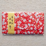 7月12日北京日本制友禅长款纸，钱包财布票夹樱花图案