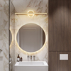 定制LED镜前灯 现代轻奢卫生间浴室镜柜灯北欧创意个性金色梳妆台
