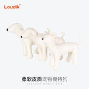 Loudik狗狗模特服装展示宠物模型道具拍照专用中小犬
