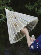 泸州古典油纸伞防雨防晒古代雨伞，古装伞白色樱花舞蹈道具伞