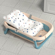 洗澡盆新生婴儿宝宝折叠浴盆，幼儿童用品坐躺两用大号家用小孩浴桶