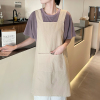 日式围裙定制logo印字奶茶店工作服女男美甲夏季薄款透气餐饮专用