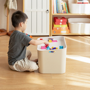 懒角落收纳箱收纳家用大号塑料衣服玩具零食家居带盖整理箱收纳盒