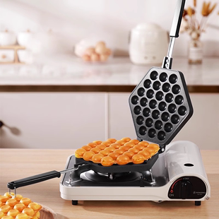 家用鸡蛋仔机模具，商用qq蛋仔烤盘机商用燃气，电热蛋仔饼干蛋糕机器