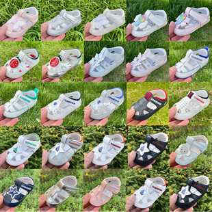 斯乃纳童鞋夏男女(夏男女，)宝宝卡通步前鞋，0-1岁婴儿软底室内羊皮凉鞋