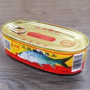 广东特产甘竹牌豆豉鲮鱼罐头227g罐豆豉鱼罐头食品下饭菜海鲜鱼肉