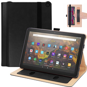 2021新亚马逊Fire HD 10 Kids/tablet11th Gen保护套HD10 Plus休眠皮套平板电脑10.1英寸全包边软壳防摔支架