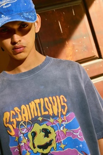 Sssaint Louis “Rock Alien”TEE 街头潮牌美式T恤短袖