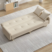 定制租房沙发床小户型布艺床整装皮革沙发可折叠两用客厅沙发双人