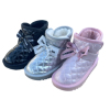 斯乃纳童鞋2022冬sp243679女童，加毛加厚雪地靴大棉低筒短靴子