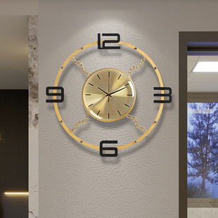 时钟挂钟客厅个性时尚家用挂墙装饰现代简约高档2024创意钟表