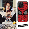 小鬼王琳凯同款CASETiFY蜘蛛侠联名适用苹果iPhone15 pro max磁吸手机壳14/13/12个性面具限量高端保护套