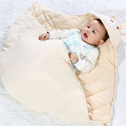 婴儿睡袋冬季加厚新生儿童秋冬款防踢被分腿男宝宝女幼儿睡袋外出