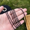 标价500g的价格 黑色波浪大肚纯羊毛线 手工毛衣编织粗棒针线