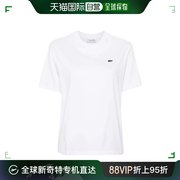 香港直邮Lacoste 法国鳄鱼 女士 圆领短袖T恤 TF7215