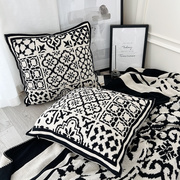 复古风地中海风格装饰软装西西里客厅沙发床头抱枕靠垫腰枕靠枕套
