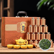 琛牌特级铁观音茶叶，250g兰花香新茶浓香型小罐装，茶叶礼盒装配茶具