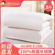 新疆棉被5斤棉花被手工，纯棉被芯棉絮床垫褥子，保暖厚被子冬被全棉